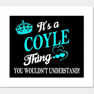 COYLE Posters and Art